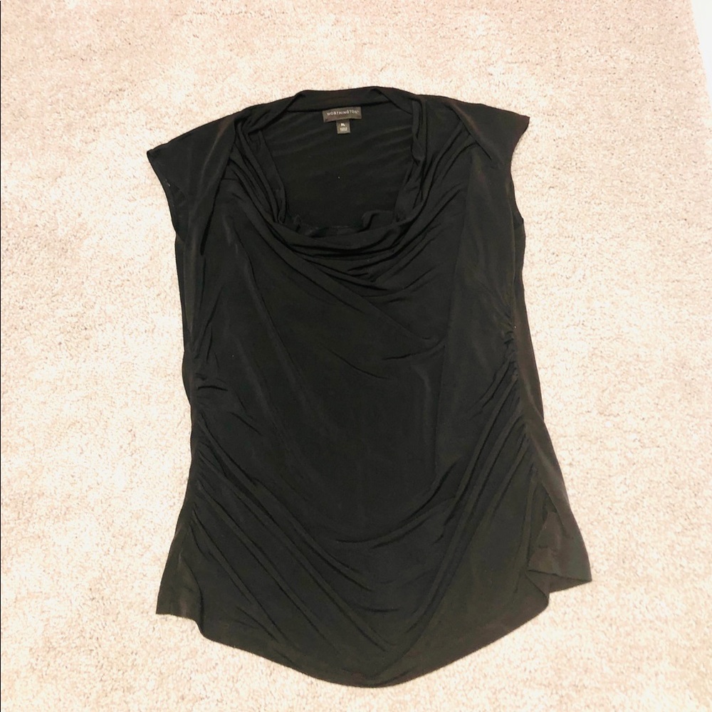 Worthington Black Blouse